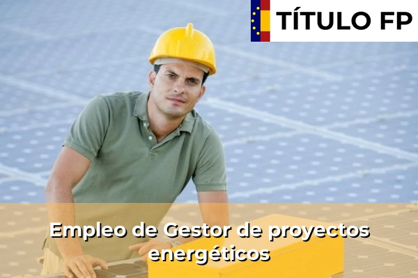 Empleo de Auditor energético 303 Empleo de Gestor de proyectos energéticos