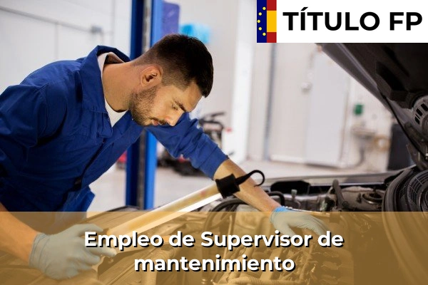 Empleo de Supervisor de mantenimiento