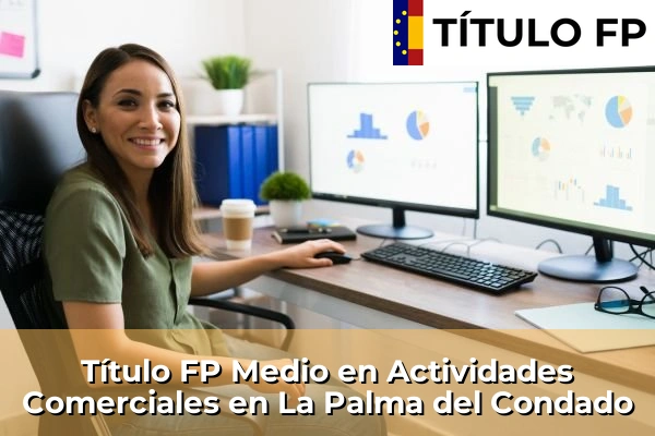 Título FP Medio en Actividades Comerciales en Andalucía 184 Título FP Medio en Actividades Comerciales en La Palma del Condado