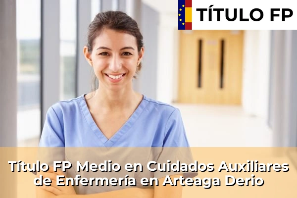 Título FP Medio en Cuidados Auxiliares de Enfermería en Arteaga Derio