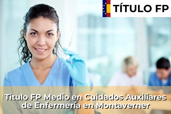 Título FP Medio en Cuidados Auxiliares de Enfermería en Montaverner