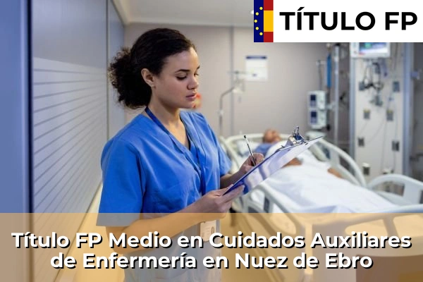Título FP Medio en Cuidados Auxiliares de Enfermería en Nuez de Ebro