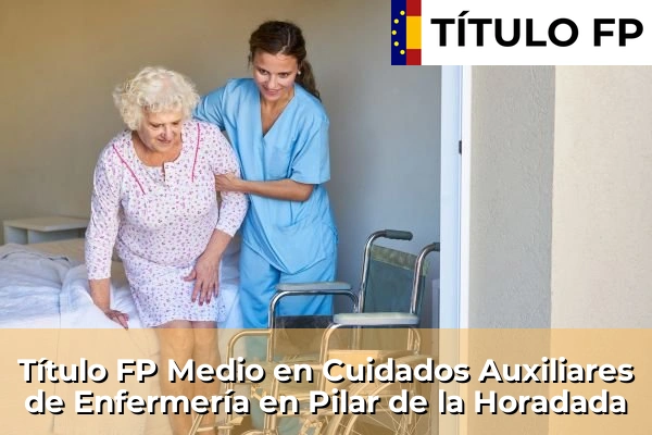 Título FP Medio en Cuidados Auxiliares de Enfermería en Pilar de la Horadada