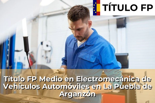 Título FP Medio en Electromecánica de Vehículos Automóviles en La Puebla de Arganzón