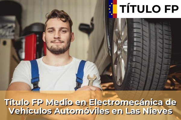 Título FP Medio en Electromecánica de Vehículos Automóviles en Castilla-La Mancha 46 Título FP Medio en Electromecánica de Vehículos Automóviles en Las Nieves