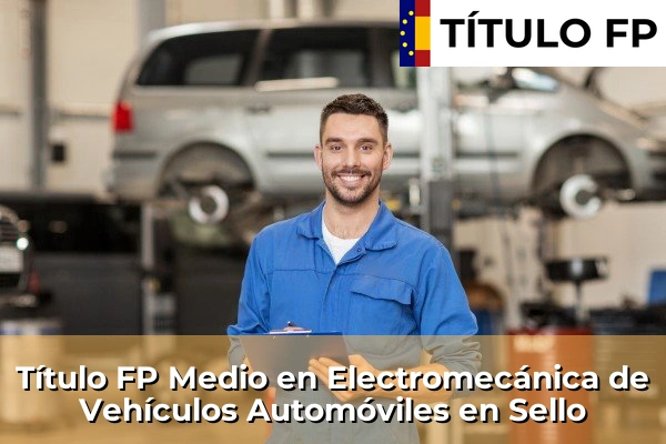 Título FP Medio en Electromecánica de Vehículos Automóviles en Sello