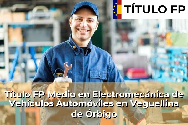 Título FP Medio en Electromecánica de Vehículos Automóviles en Veguellina de Órbigo