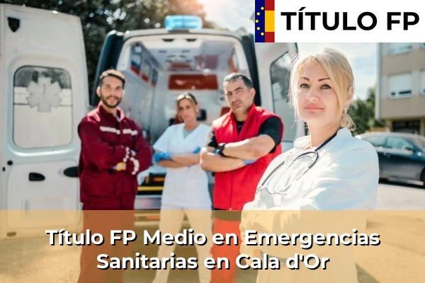Título FP Medio en Emergencias Sanitarias en Cala d'Or