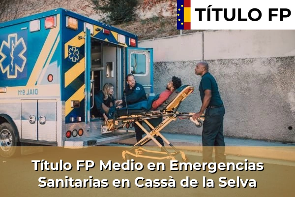 Título FP Medio en Emergencias Sanitarias en Cassà de la Selva