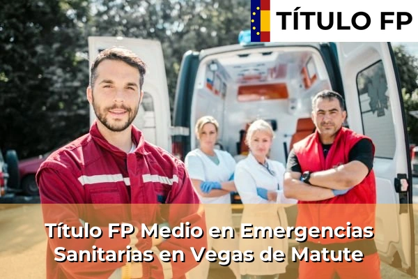 Título FP Medio en Emergencias Sanitarias en Vegas de Matute