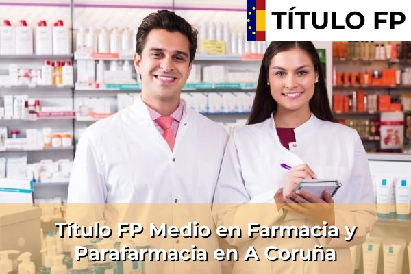 Título FP Medio en Farmacia y Parafarmacia en A Coruña