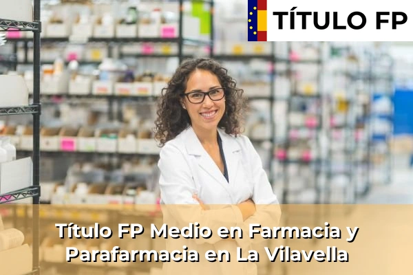 Título FP Medio en Farmacia y Parafarmacia en La Vilavella