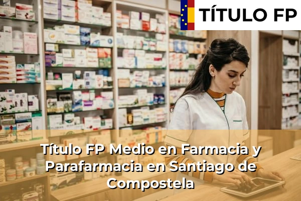 Título FP Medio en Farmacia y Parafarmacia en Galicia 145 Título FP Medio en Farmacia y Parafarmacia en Santiago de Compostela