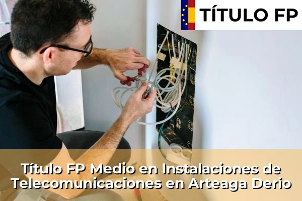 Título FP Medio en Instalaciones de Telecomunicaciones en Arteaga Derio