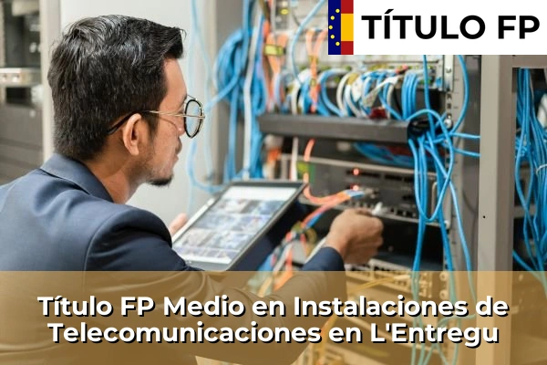 Título FP Medio en Instalaciones de Telecomunicaciones en L'Entregu