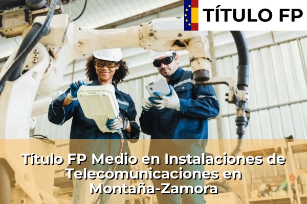 Título FP Medio en Instalaciones de Telecomunicaciones en Islas Canarias 55 Título FP Medio en Instalaciones de Telecomunicaciones en Montaña-Zamora