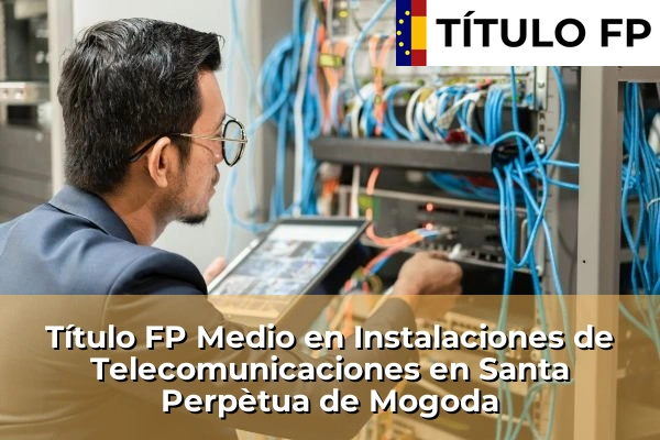 Título FP Medio en Instalaciones de Telecomunicaciones en Santa Perpètua de Mogoda