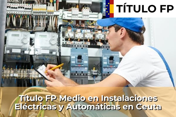Título FP Medio en Instalaciones Eléctricas y Automáticas en Ceuta