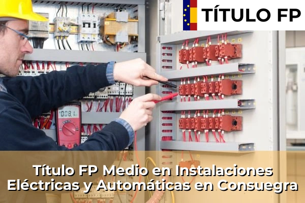 Título FP Medio en Instalaciones Eléctricas y Automáticas en Consuegra