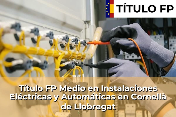 Título FP Medio en Instalaciones Eléctricas y Automáticas en Cornellà de Llobregat