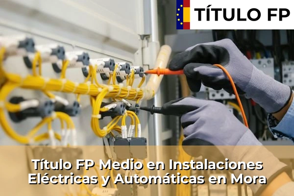 Título FP Medio en Instalaciones Eléctricas y Automáticas en Mora
