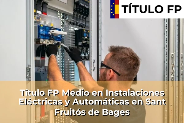 Título FP Medio en Instalaciones Eléctricas y Automáticas en Sant Fruitós de Bages