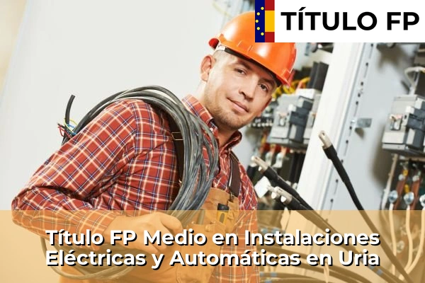 Título FP Medio en Instalaciones Eléctricas y Automáticas en Uria