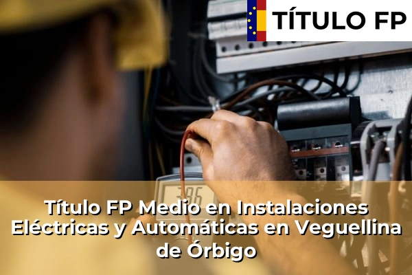 Título FP Medio en Instalaciones Eléctricas y Automáticas en Veguellina de Órbigo