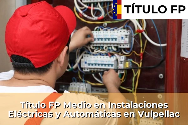 Título FP Medio en Instalaciones Eléctricas y Automáticas en Vulpellac