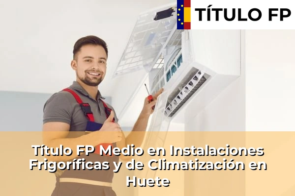 Título FP Medio en Instalaciones Frigoríficas y de Climatización en Huete