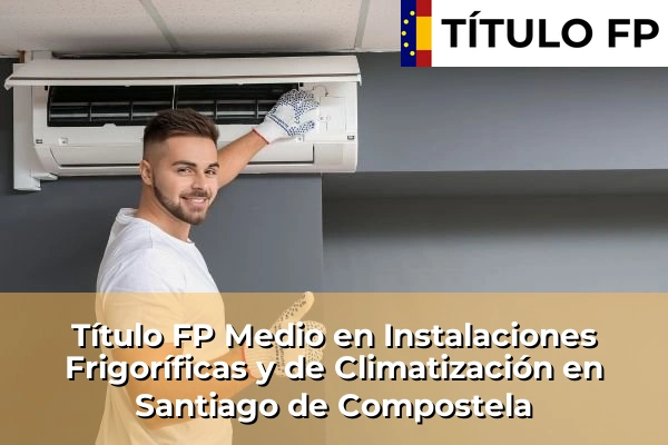 Título FP Medio en Instalaciones Frigoríficas y de Climatización en Galicia 145 Título FP Medio en Instalaciones Frigoríficas y de Climatización en Santiago de Compostela