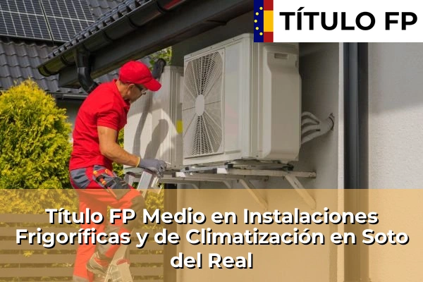 Título FP Medio en Instalaciones Frigoríficas y de Climatización en Soto del Real