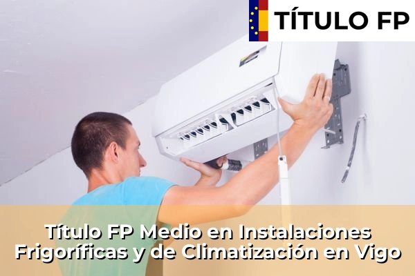 Título FP Medio en Instalaciones Frigoríficas y de Climatización en Galicia 152 Título FP Medio en Instalaciones Frigoríficas y de Climatización en Vigo