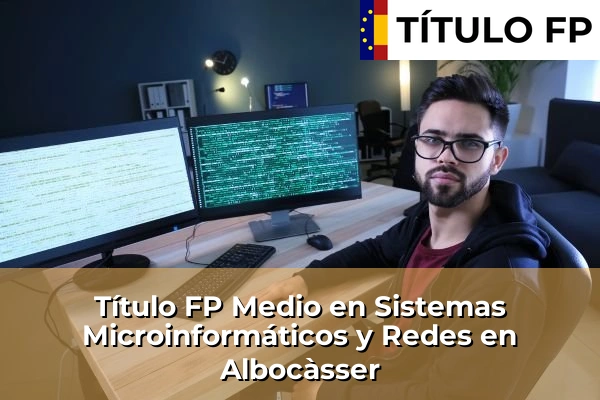 Título FP Medio en Sistemas Microinformáticos y Redes en Albocàsser