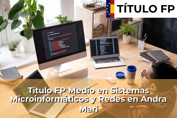 Título FP Medio en Sistemas Microinformáticos y Redes en Andra Mari