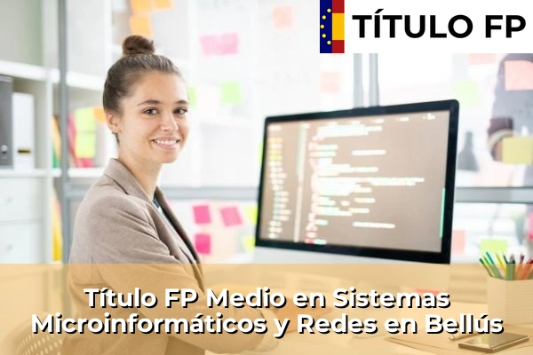 Título FP Medio en Sistemas Microinformáticos y Redes en Bellús