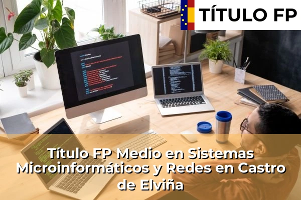 Título FP Medio en Sistemas Microinformáticos y Redes en Castro de Elviña