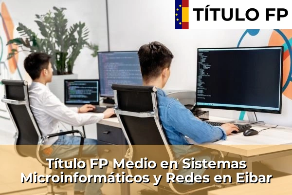 Título FP Medio en Sistemas Microinformáticos y Redes en Eibar