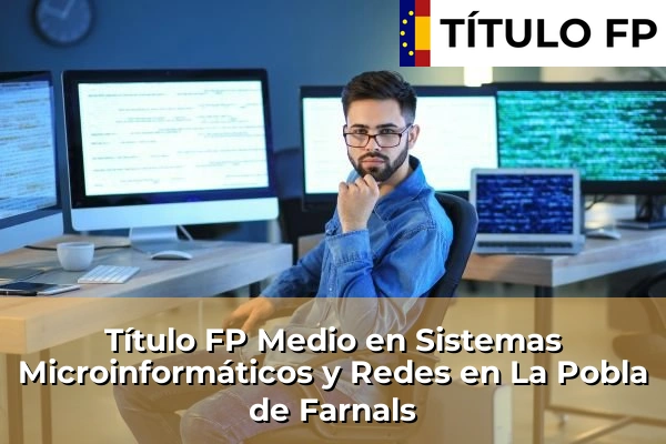 Título FP Medio en Sistemas Microinformáticos y Redes en La Pobla de Farnals