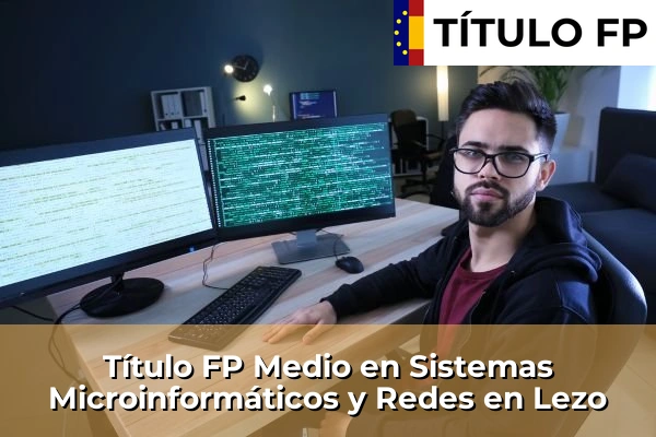 Título FP Medio en Sistemas Microinformáticos y Redes en Lezo