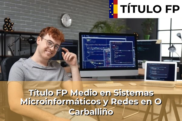 Título FP Medio en Sistemas Microinformáticos y Redes en O Carballiño