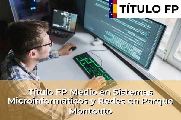 Título FP Medio en Sistemas Microinformáticos y Redes en Parque Montouto
