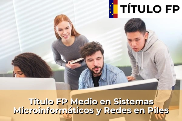 Título FP Medio en Sistemas Microinformáticos y Redes en Piles