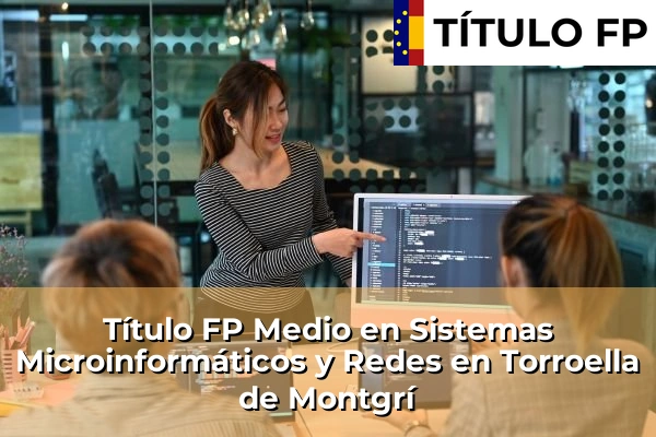 Título FP Medio en Sistemas Microinformáticos y Redes en Torroella de Montgrí