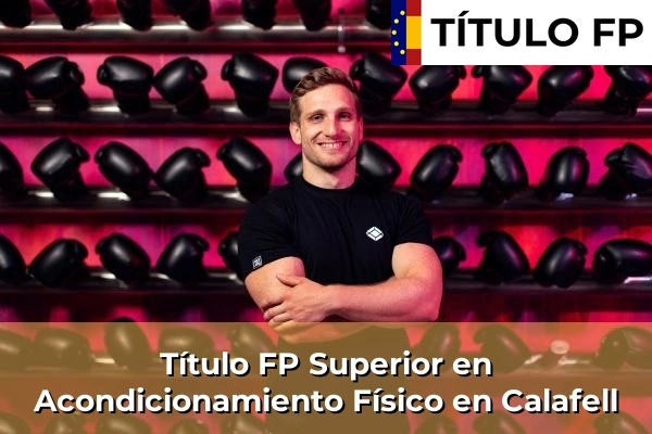 Título FP Superior en Acondicionamiento Físico en Calafell