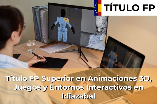 Título FP Superior en Animaciones 3D, Juegos y Entornos Interactivos en Idiazabal
