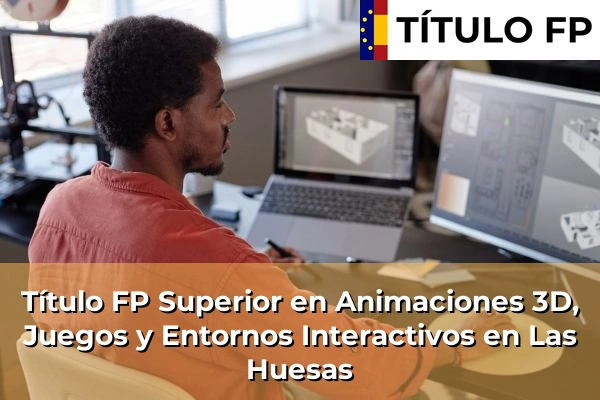 Título FP Superior en Animaciones 3D, Juegos y Entornos Interactivos en Las Huesas