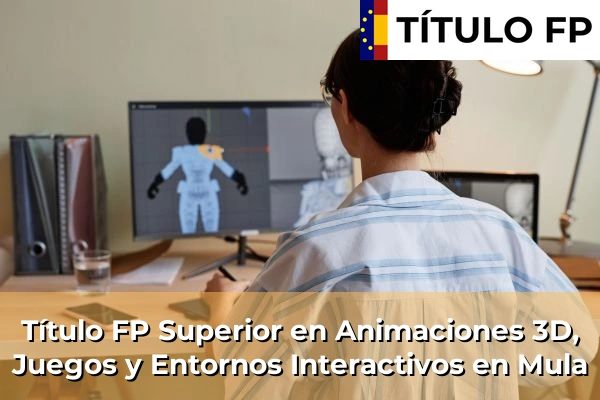 Título FP Superior en Animaciones 3D, Juegos y Entornos Interactivos en Mula