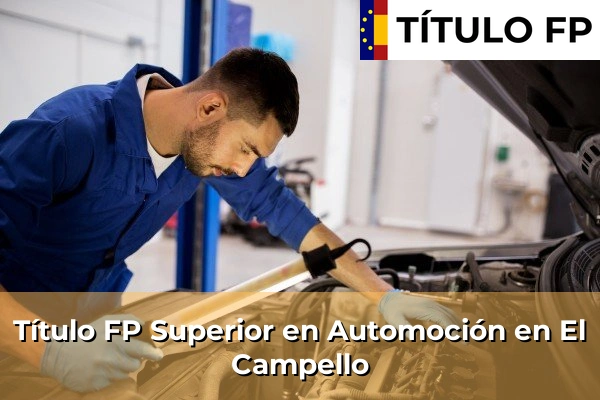 Título FP Superior en Automoción en El Campello