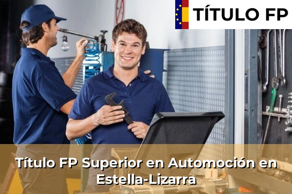 Título FP Superior en Automoción en Estella-Lizarra